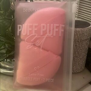 Pink Triangle Puff Puff Set